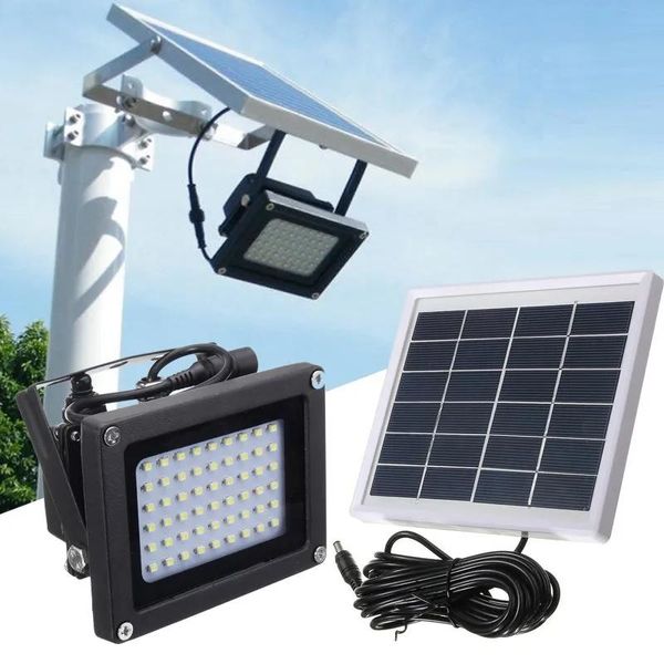 Lichter Umlight1688 wasserdicht 54 LED Solar Light Lampe Lig Battery High Level 4000mAh Outdoor Gartenwandleuchte