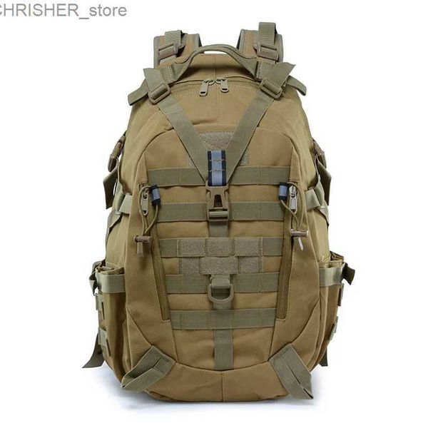 Bolsas ao ar livre 40l Backpack Backpack Militar Bolsa Militar Bolsas de Viagem Exército Molle escalada Mochila Caminhada ao ar livre Bagl2312222