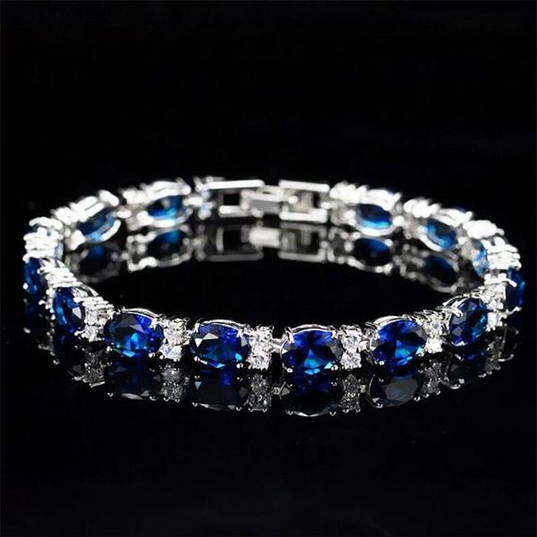 Victoria Luxury Jewelry совершенно новый 925 серебряный серебряный серебряный серебряный серебряный серебряный овальный