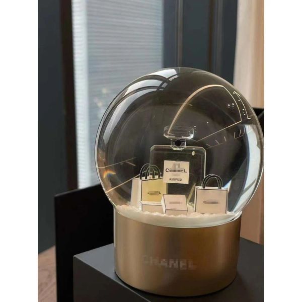 Perfume de Natal Globo de Neve Garrafa Edição Cristal Clássicos Presente Dourado Clássico de Aniversário com Bola Interna para VIP Especial Designer Popular Venda como bolos quentes