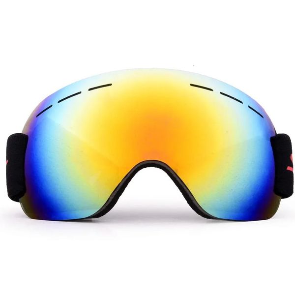 Skibrillen Anti-Fog und sanddicht große Kugelbrillen für Männer und Frauen Erwachsene Klettern Schneebrillen 231221