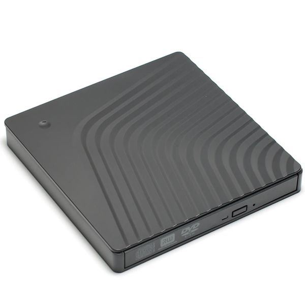 USB 3.0 Slim External DVD RW CD Writer Drive Reader Player Optical Drives DVD -Autor Super Drive für Laptop Desktop PC 231221