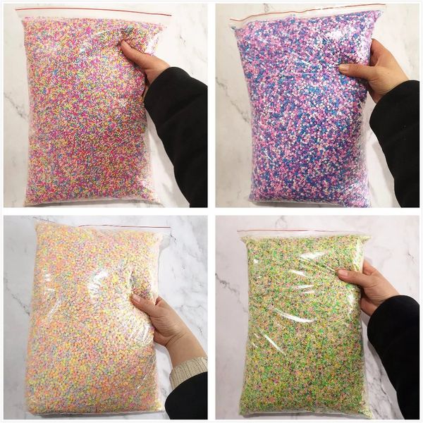 1 kg 27 Farben Großhandel Slime Lehm Streusel Füllstoff DIY Lieferungen Süßigkeiten gefälschter Kuchen Dessert Schlammdekoration Spielzeug Accessoires 231221