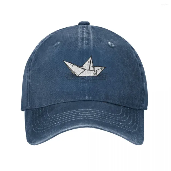 Caps de bola de papel Boat Baseball Cap chapéu de luxo crianças homens homens