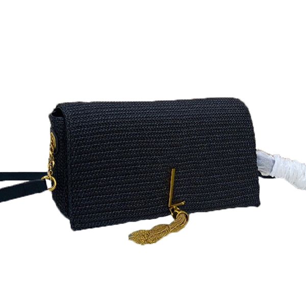 Luxus -Modedesignerinnen Frauen New Crossbody Bags Brieftasche berühmte französische klassische Markenumhängetasche hochwertige Original Nylon Seilmaterial gewebter Tasche große Kapazität