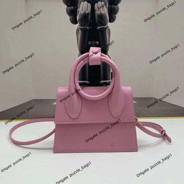 Borsa di design top borsetta da donna Nuovo manico a bottone regolabile portatile a una spalla alla moda e semplice assi