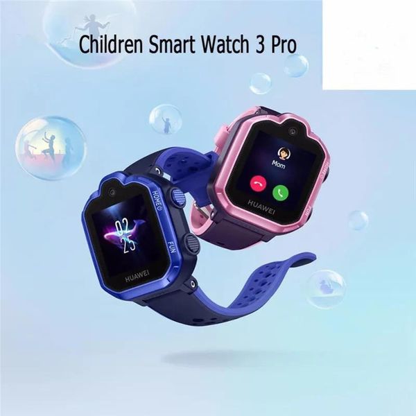 Смотреть оригинальный Huawei Watch Kids 3 Pro Smart Watch поддерживает LTE 4G Телефон.