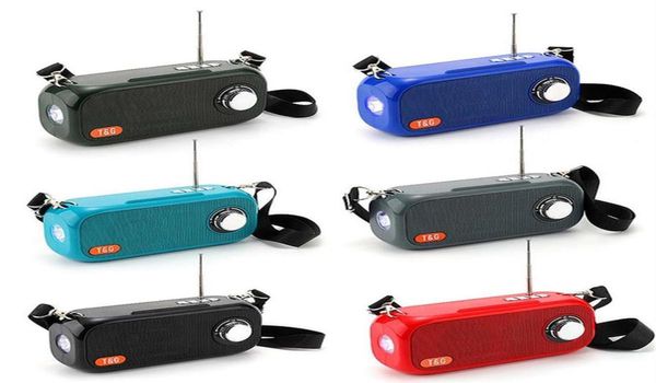 TG613 Alto -falantes sem fio Bluetooth portátil Handspeaker PROFFILO DE CHAMADA BASS BATO DE BATHER 1200mAH Suporte de bateria TF USB Card AuXA8444111