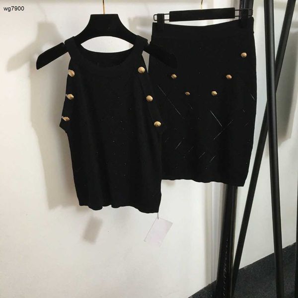 Designer Women Tracksuit Brand Dress's Dress's Summer Vest Fashion Animal Bottons Girl Sleeveless Ladies Malfamiglia Dic 22 Dec 22