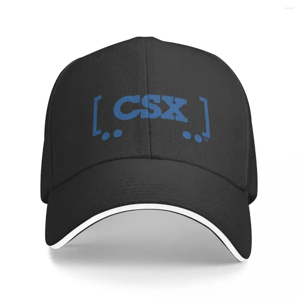 Ball Caps CSX TRENO LOGO LOGO BASBALL BAP HAT HAT IN THE VISOR SUN HATS PER WOMEN UOMINO