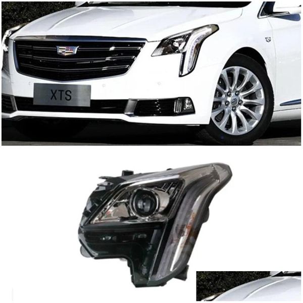 Auto-Licht-Montage-Scheinwerfer für Cadillac XTS LED-Scheinwerfer 20 18-20 DRL Blinde Signal High Beam Engel Augentages-Scheinwerfer Drop deliv dhfbu