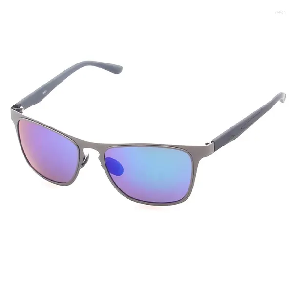 Occhiali da sole Rui Hao Eyewear Polirized Men Fashion Guids O occhiali da pesca occhiali in acciaio inossidabile telaio