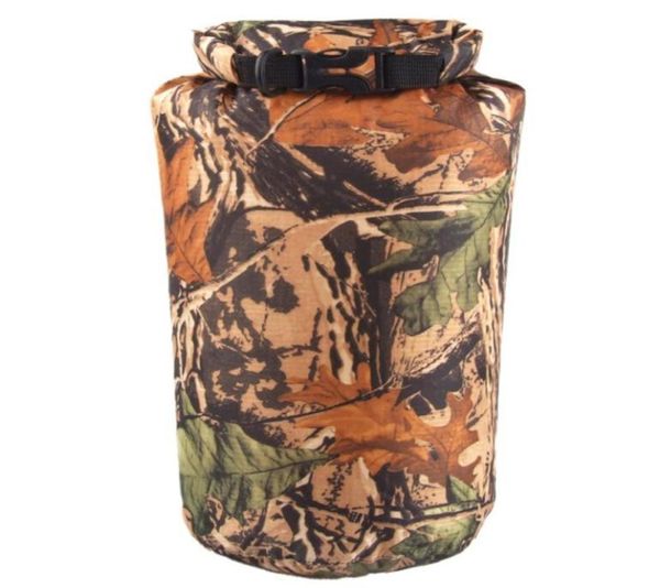 Outdoor 8L Camouflage Waterdofs Bag Aufbewahrung Trockener Beutel für Kanu Kayak Rafting Camping Wanderung6618902