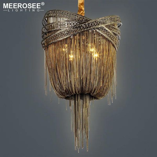 Kronleuchter moderne Kronleuchter Licht Italienisch Quaste Design Französisch Empire Kette Anhängerlampe Hanging Lampe für Wohnzimmer Foyer Innenbeleuchtung