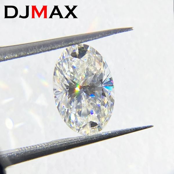 Büyük Fabrika 0310ct Nadir Oval Kesim Gevşek Taş D Renk Süper Beyaz Sertifikalı Elipse Diamonds 231221