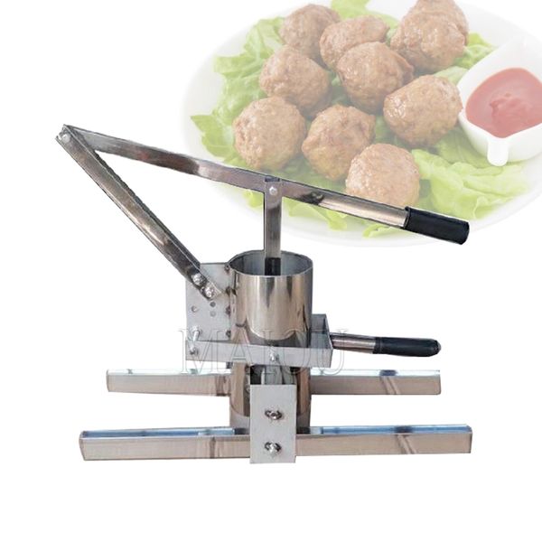 Manuel Köfte Makinesi Sebze Top Makinesi Köfte İşleme Mutfak Paslanmaz Çelik Köfte Makinesi