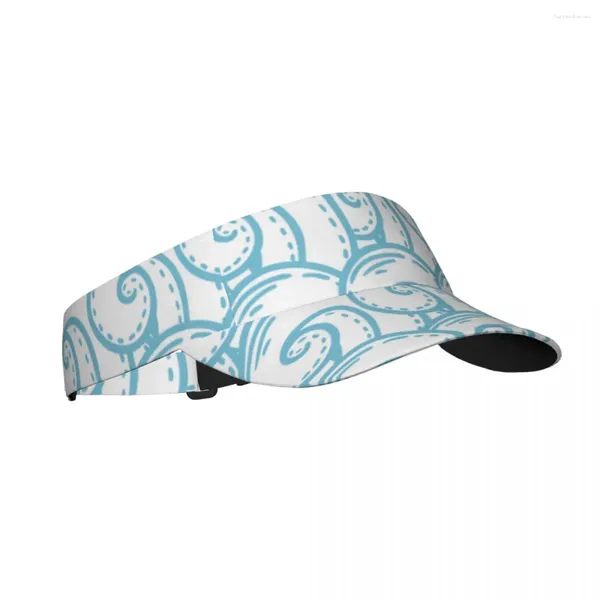 Beretti Summer Hat Hat Visor Relection UV protezione top vuoto Abstract Tema Sport Sport Crening Cap