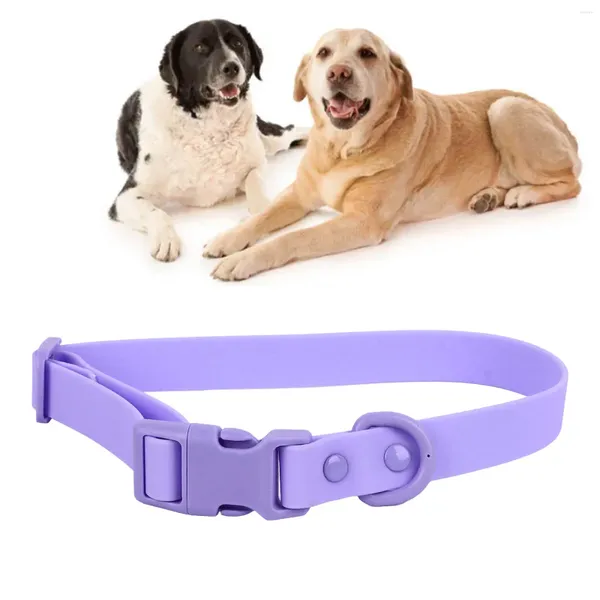 Collari per cani colletti regolabili impermeabile a prova di ruggine morbida flessibile PVC facile da pulire per cani gatti animali domestici