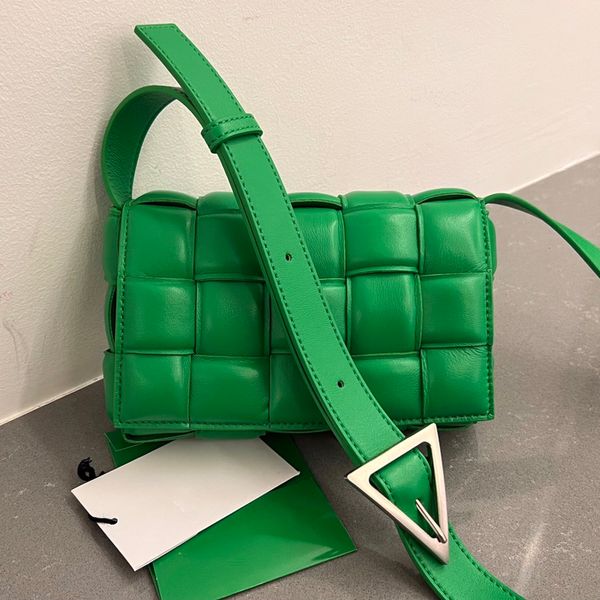 Gewebter Lederbeutel, gefrosteter Beutel, Kissenbeutel, fühlt sich weich wie ein Schwammbaby, berühmter Designer kleiner, modischer und beliebter Crossbody -Tasche, Einzelumhängetasche