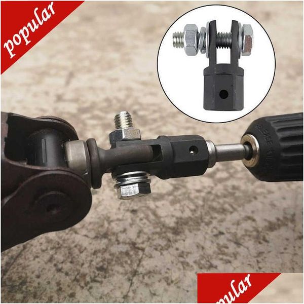 Accessori per gli strumenti di sollevamento Nuovi jack a forbici da 1/2 pollici Adattatore Drive Impact Adapter Adapter Strumento Shear Shear Vanadium Steel Ball Jo Dht3M