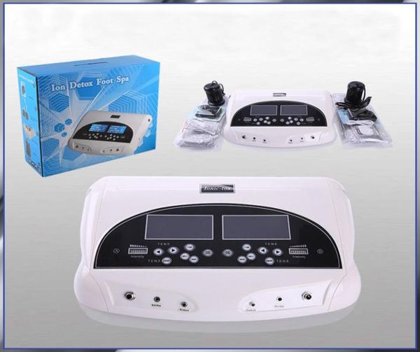 Ionize Dual Detox Ionic Bath Bath Foot Detox Machine Matriz de desintoxicação FIR CINTE 4373766