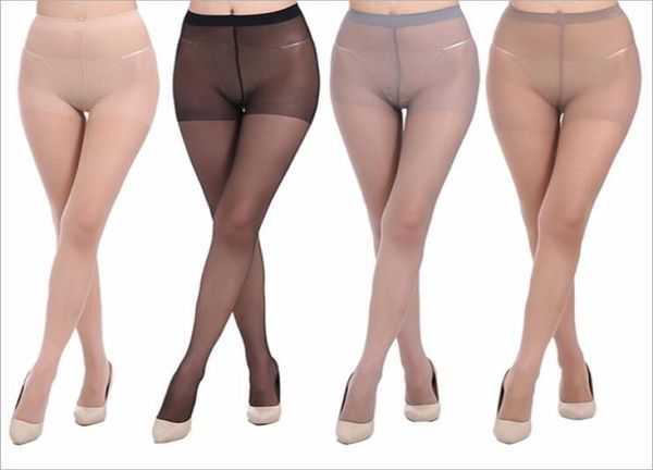 Meias de seda Mulheres Roupas de verão Verão Perneiras finas pura meia -calça sexy calcinha slim super elástica -calcinha mágica lingerie long soc2958059