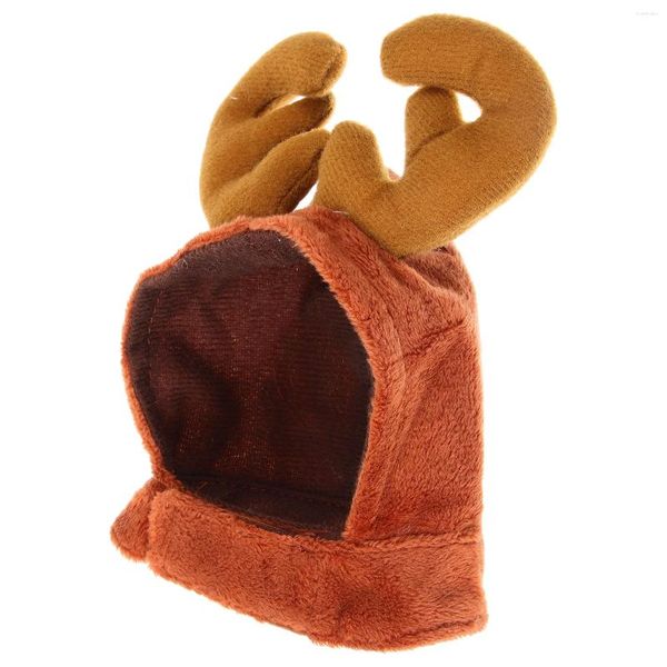 Hundekleidung Weihnachten Haustierkostüm süße Elchgeweih Rentier Katze Hut Kopfbedeckung