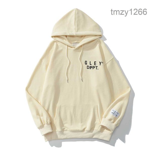 Galerys Abteilung Herren Hoodies Sweatshirts Herren Frauen Trendy Brand Depts Designer Hoodie Die Basis -Baumwoll -Langarm -Graffiti Lose Top Hfod 98xy