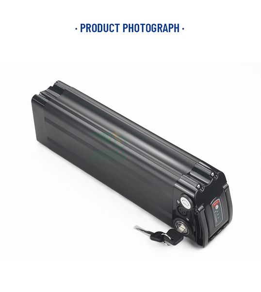 Silberfisch-Ebike-Batterie 36 V 48 V 60 V 10AH für G-Hybrid City Bike Folding Bike E-Bike Batteries