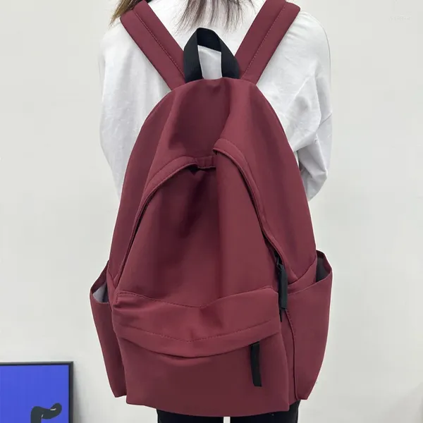 Backpack Gysleot Fashion Waterproof Bag Women Women Kawaii Trendy College Student Lady School Female Book Book