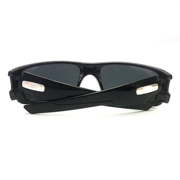 Цельно-дизайнер OO9239 коленчатый вал Поляризованный бренд солнцезащитные очки модные бокалы ярко-серый иридий L238R