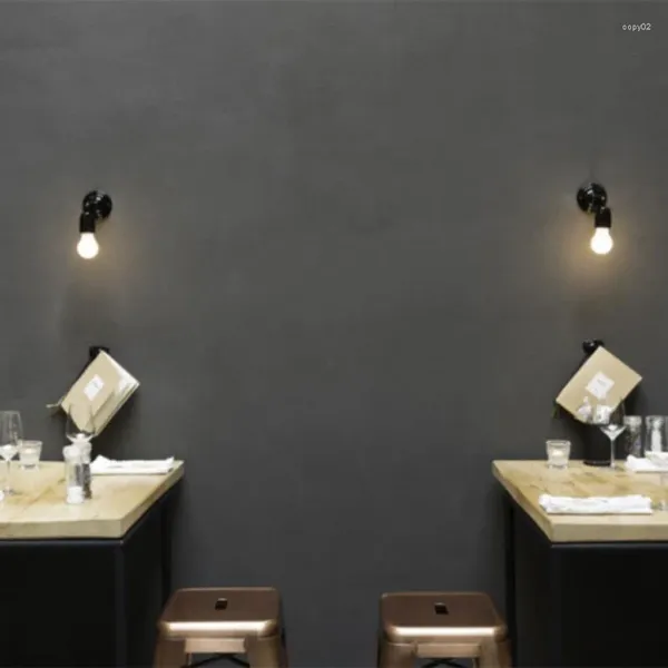 Lampada a muro LED Porta in ceramica Montata Set per la camera da letto E27 Studio del capezzale vivente El Aesthetic cucina decorazione