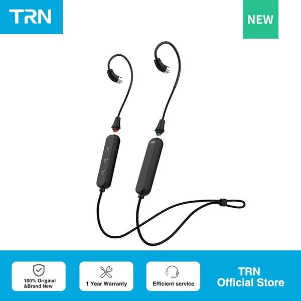 Bulbs TRN BT3S PRO PRO Wireless BluetoothCompAtible 5.1 APTX HD 0,75 0,78 mm MMCX Cavo di cuffie per cuffie per TRN MT3 Xuan Wu Bax Kirin