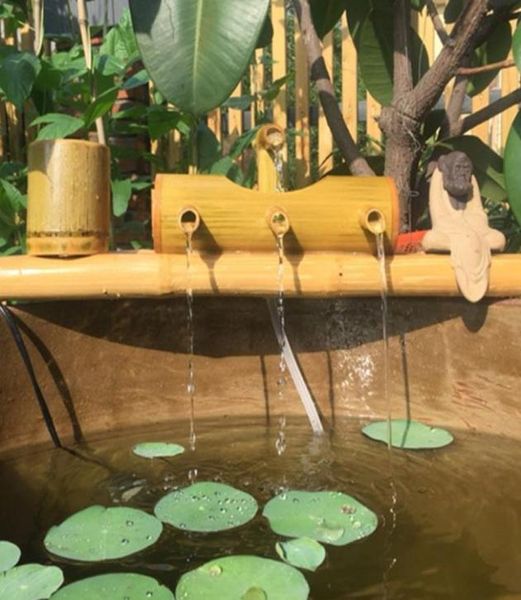 Бамбуковая аквариумная вода переработка