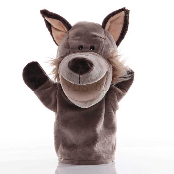 Baby-Spielzeug, 25 cm, Tier-Handpuppe, Wolf, Plüschtiere, Baby-Pädagogische Handpuppen, Cartoon, vorgeben, Geschichte zu erzählen, Puppenspielzeug für Kinder, Kinderzln231223