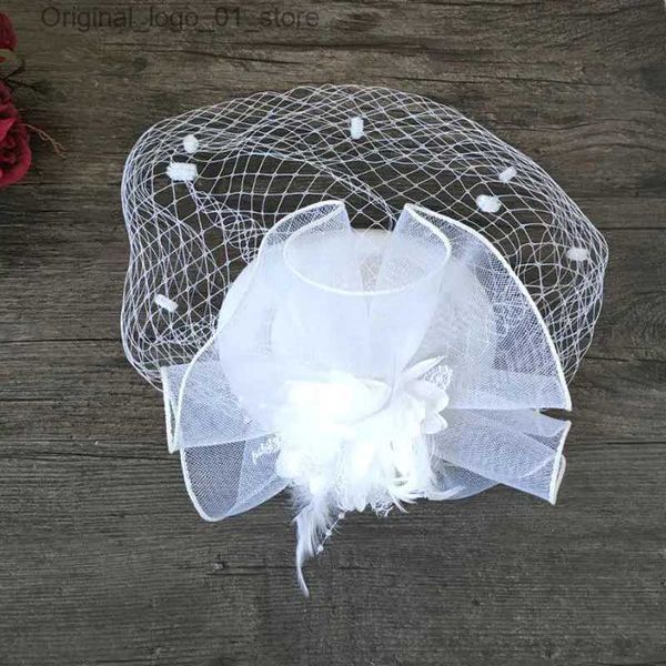 Свадебные украшения для свадебных украшений свадебные головные уборы дамы цветочная вуаль волос волос
