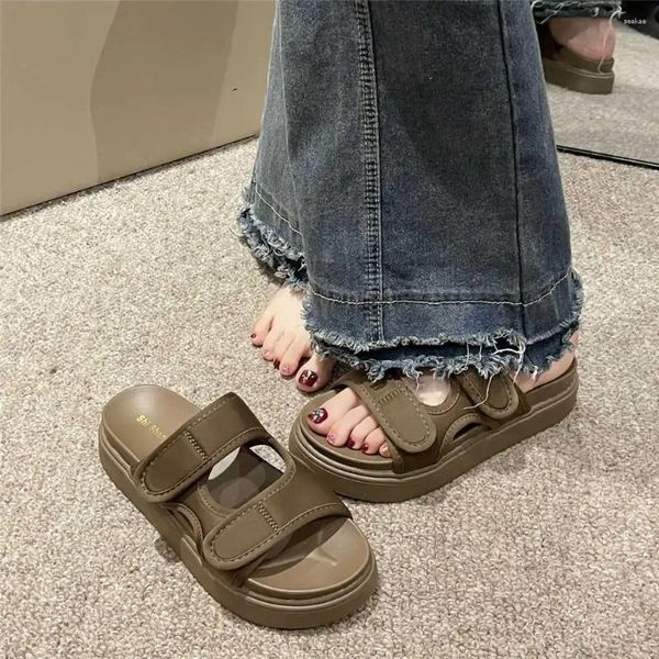 Slippers Home Home Bottom Sandals Girl Girl Soft Shoes Contakers Оригинальные спортивные Zapato Sapa Resale