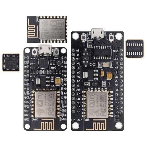 Беспроводной модуль беспроводной режим CH340 CP2102 nodemcu v3 v2 lua wifi Интернет вещей на основе совета директоров на базе ESP8266 ESP-12E Drop Deli Otlza