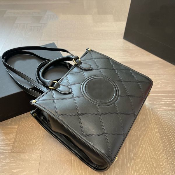 Lüks portatif tote çanta büyük kapasiteli çapraz gövde çanta ofis çantası tasarımcısı kadın çanta lüks tasarımcı çantalar büyük marka elmas ızgara çanta gerçek deri çanta