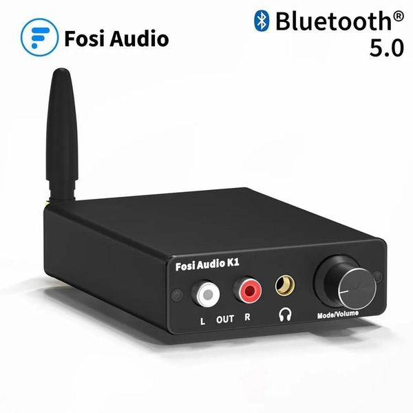 Mixer Fosi Audio K1 Bluetooth Mini Stereo Gaming DAC Kopfhörerverstärker Vorverstärker 24bit 192 kHz Digital bis Analogwandler PK Q7