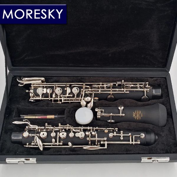 MORESKY Professional C Key Oboe stile semiautomatico Cupronichel nichelato MORESKY Oboe S11