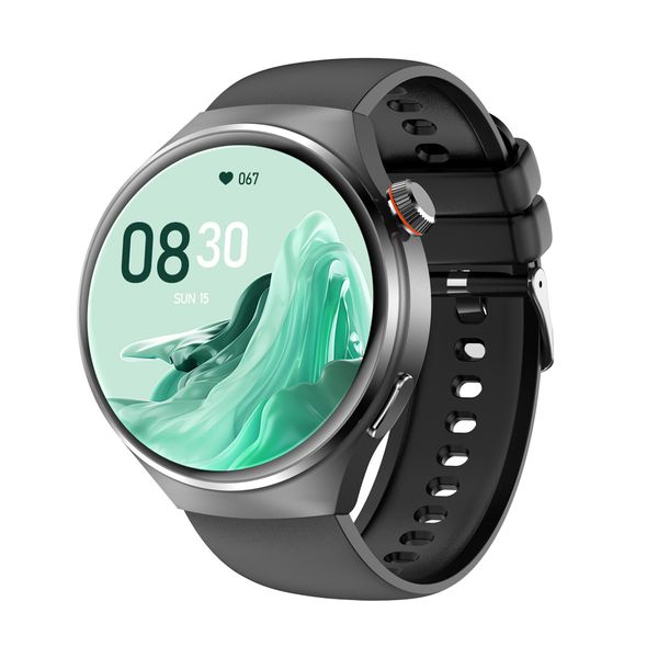 Orologio Bluetooth Dispositivo intelligente Smart Watch Schermo da 1,43 pollici Orologio Sport fitness S22 Orologio sportivo Carica magnetica Per IOS Orologio Android Cardiofrequenzimetro Pressione sanguigna