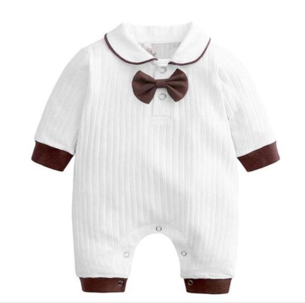 Spring Autumn Baby Rompers Baby Boy Girl vestiti per bambini vestiti di cotone Bendaci per bambini Sungia lunga salta per neonati3574268