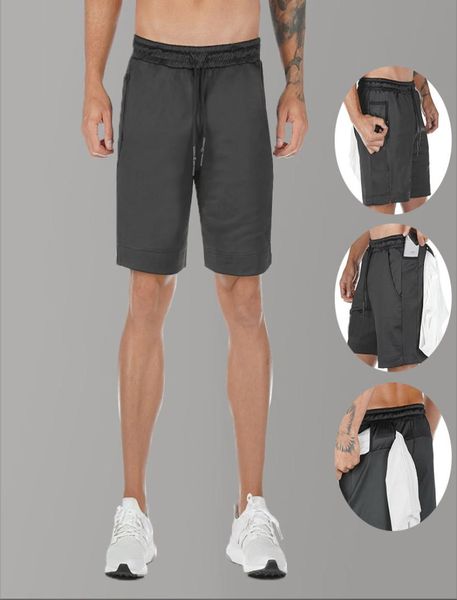 2020 Летний спортзал фитнес Мужские шорты повседневная платья Black Biker Short Homme Sport Shorts для мужского пляжного белого бегуна 3954109