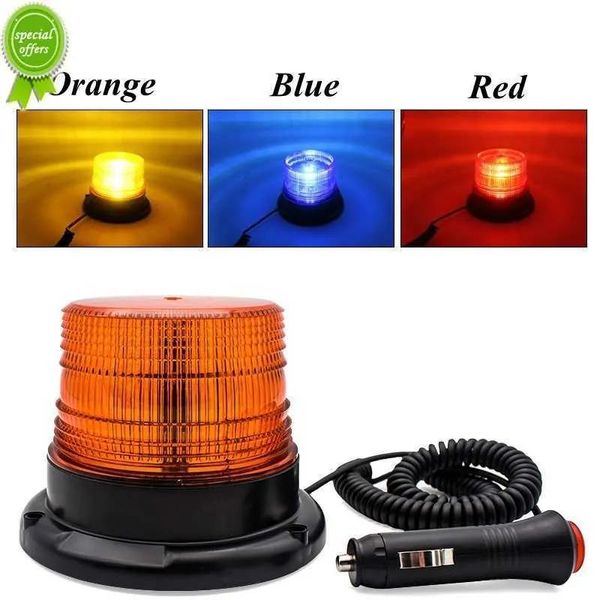 Luzes novos carros estrobospeses de emergência leve indicação de tráfego rotativo carro flash beacon luz LED laranja azul vermelho flash carlum de aviso