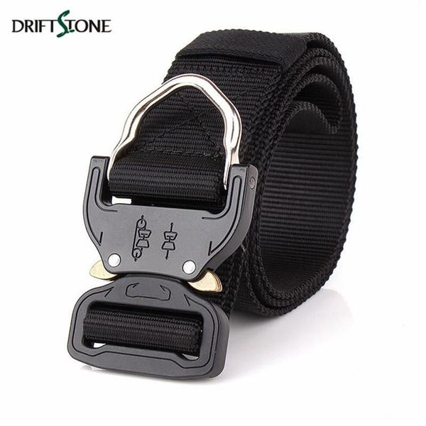 Tactical Nylon Belt Men Swat Equipamento militar Paintball bate do exército homens pesados ​​soldados soldados cintos de combate 3 8cm233t