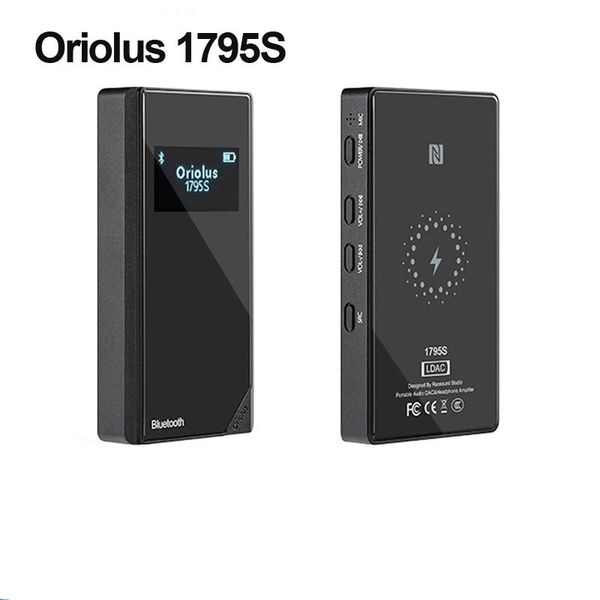 Mikser Oriolus 1795S Taşınabilir Bluetooth Kod Çözme AMP Çift CS43131 DAC CHIP CSR8675 BT ÇALIŞI 2.5mm/3.5mm PO Alın