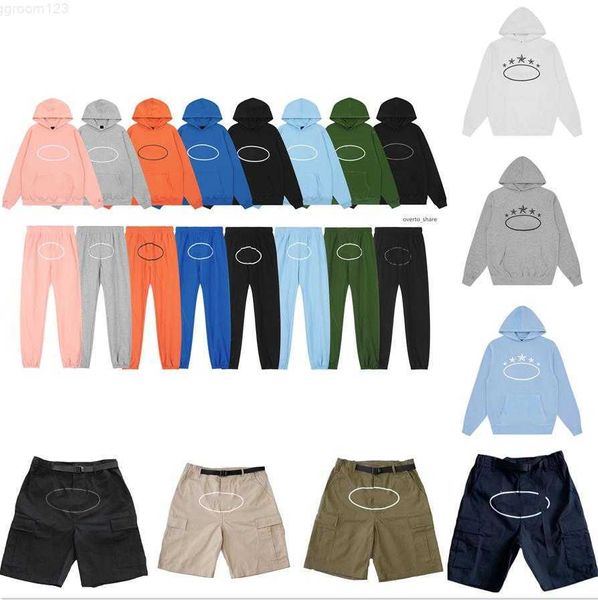 Felpa con cappuccio da uomo Shorts da uomo pantaloni da uomo pantaloni corti pantaloni da ginocchio mans mans cargos pantaloni da allenamento abiti streetwear15