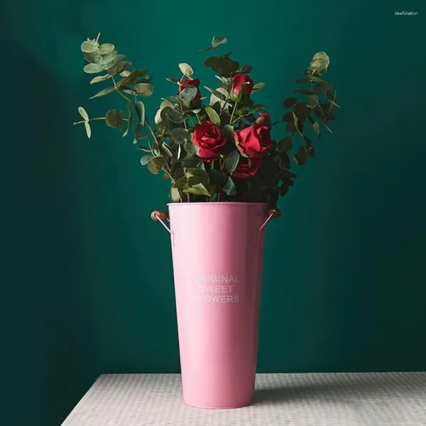 Vasos de estilo nórdico Pede os barris de Flowerpot Chic Barrels para decoração