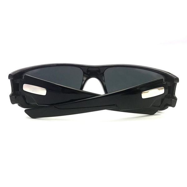 Цельно-дизайнер OO9239 коленчатый вал Поляризованный бренд солнцезащитные очки модные бокалы ярко-серый иридий L275L